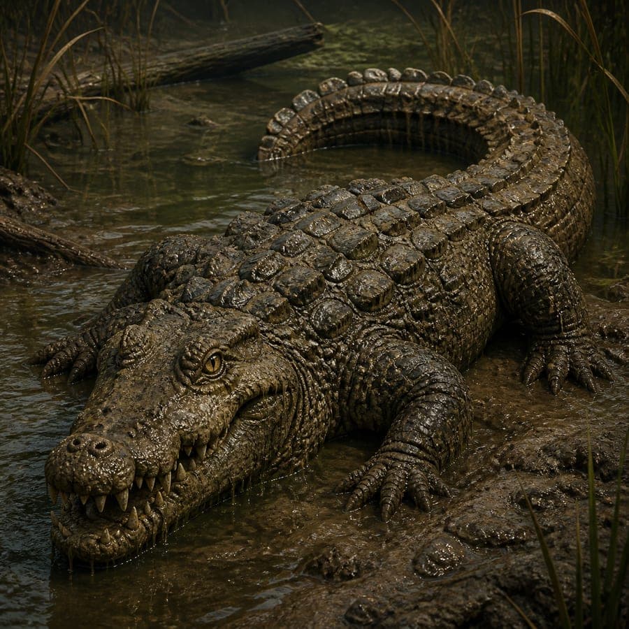 Siltback Croc