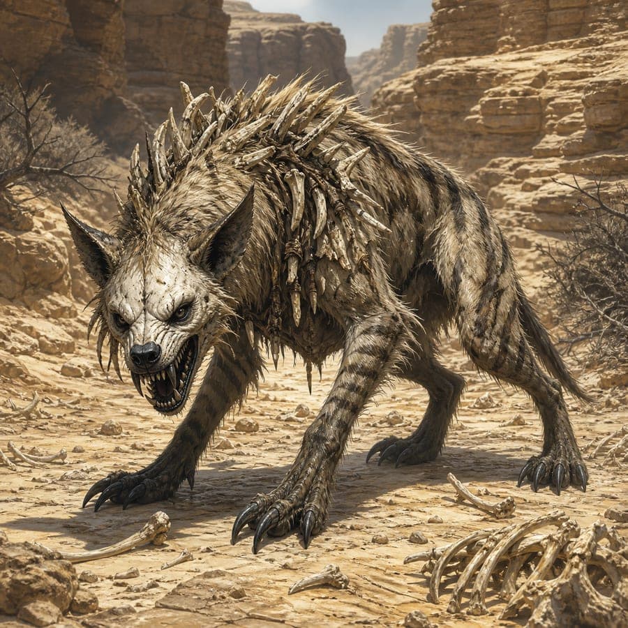 Bonepicker Hyena