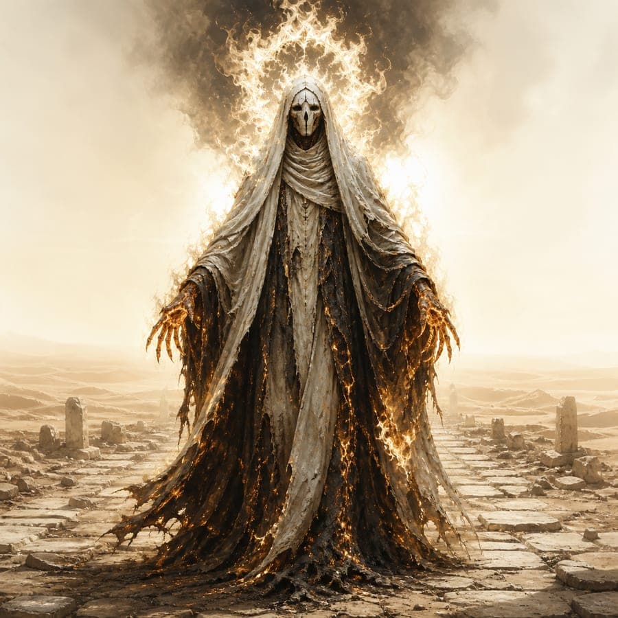 The Burning Saint