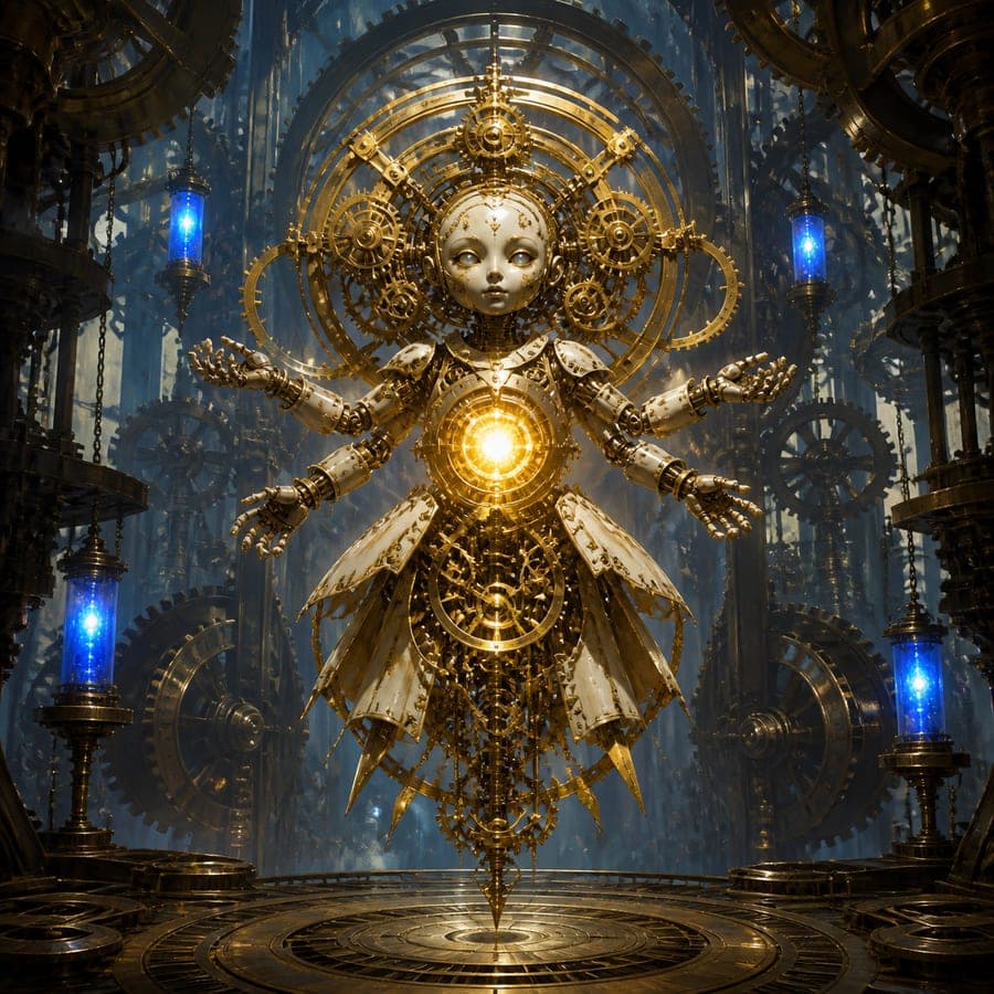 Clockwork Godling