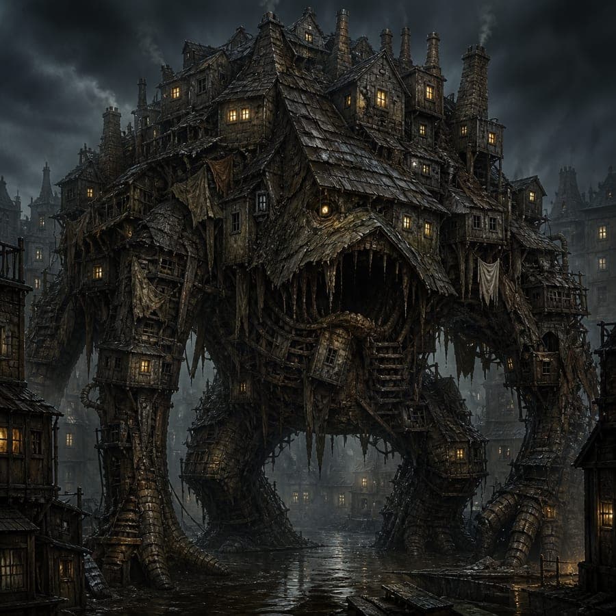 The Living Slum