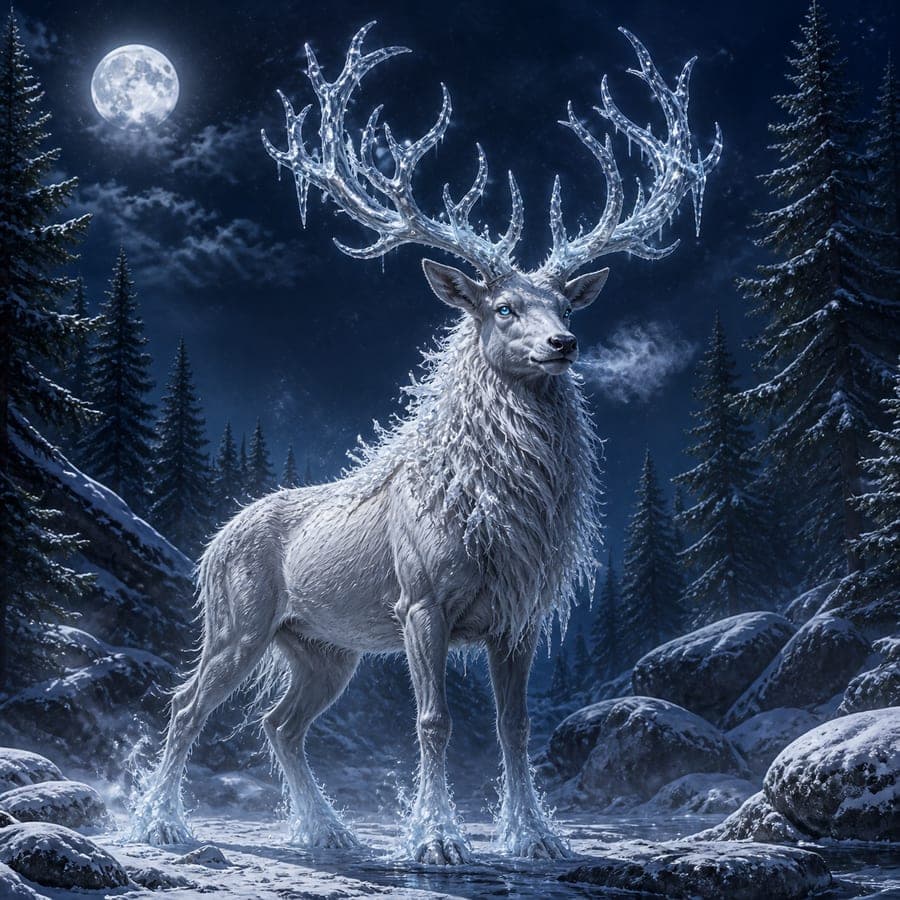 Frosted Stag