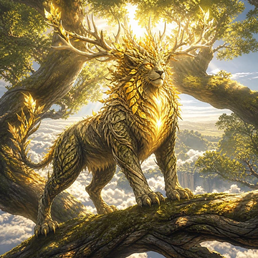 Crowned Worldtree Beast