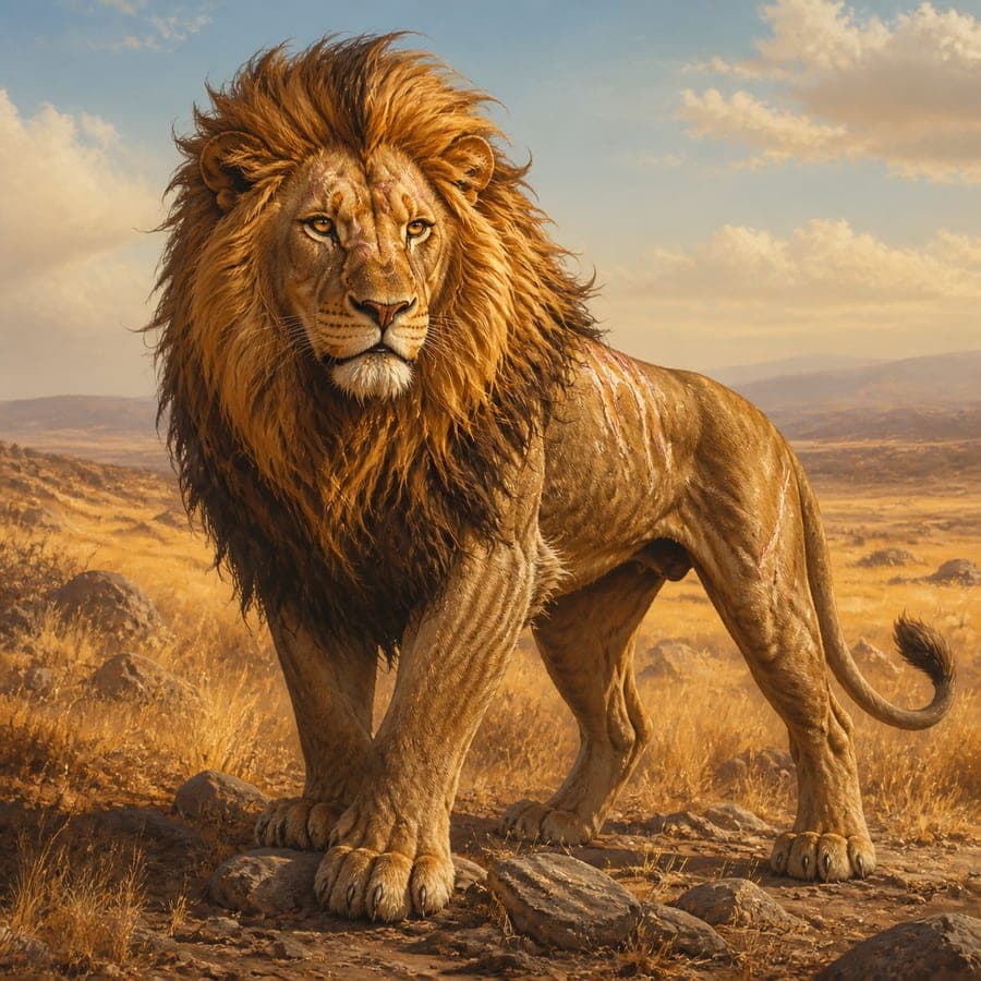 Sunscar Lion