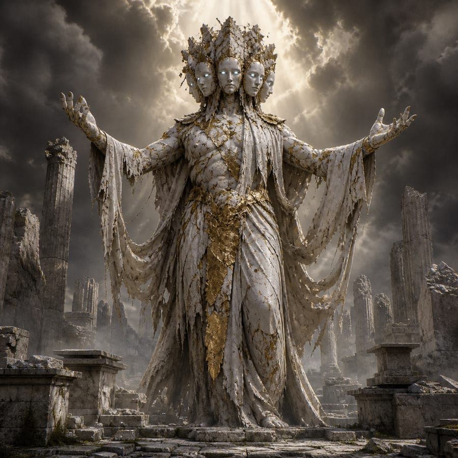 The False God