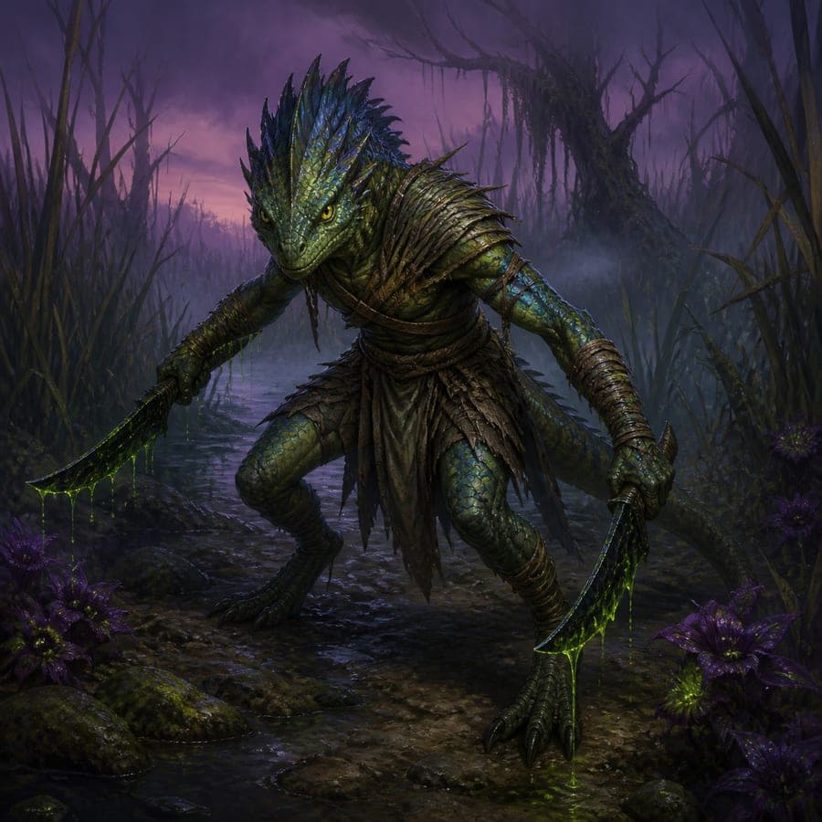 Poison Dusk Lizard