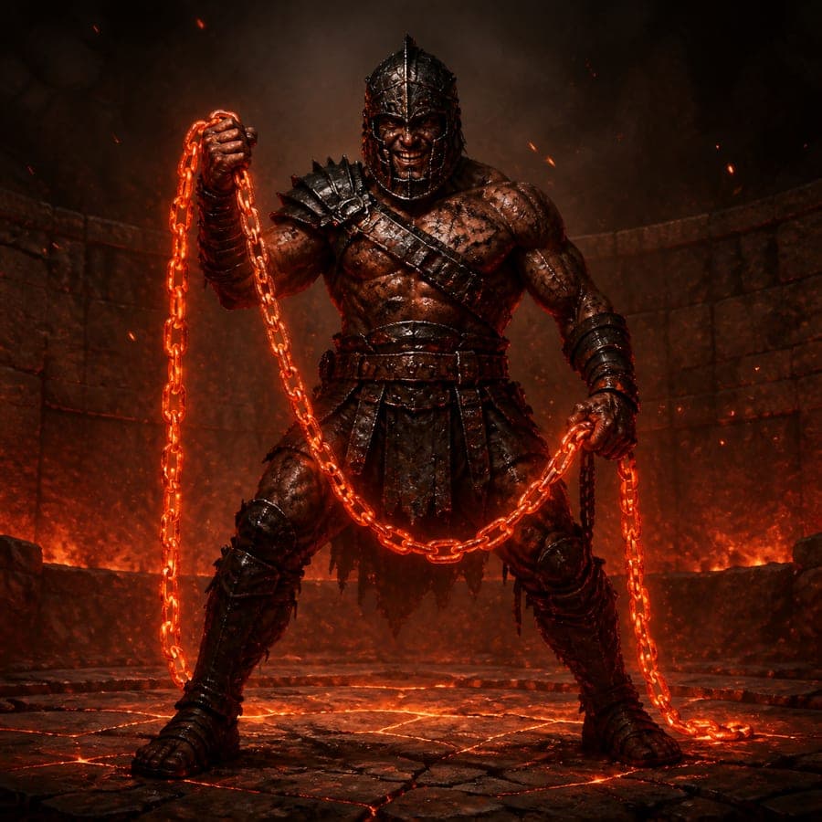 Burning Gladiator