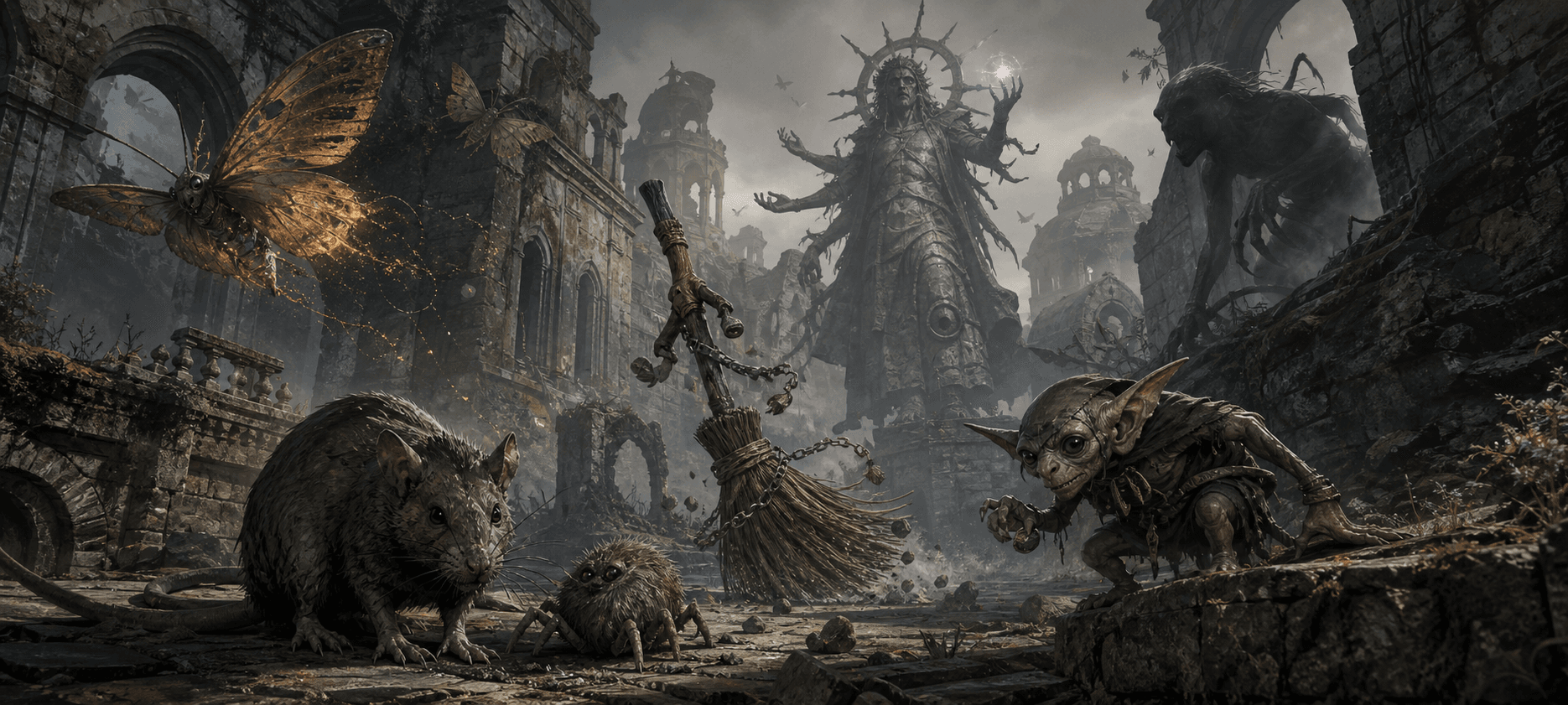 Rauniot bestiary family