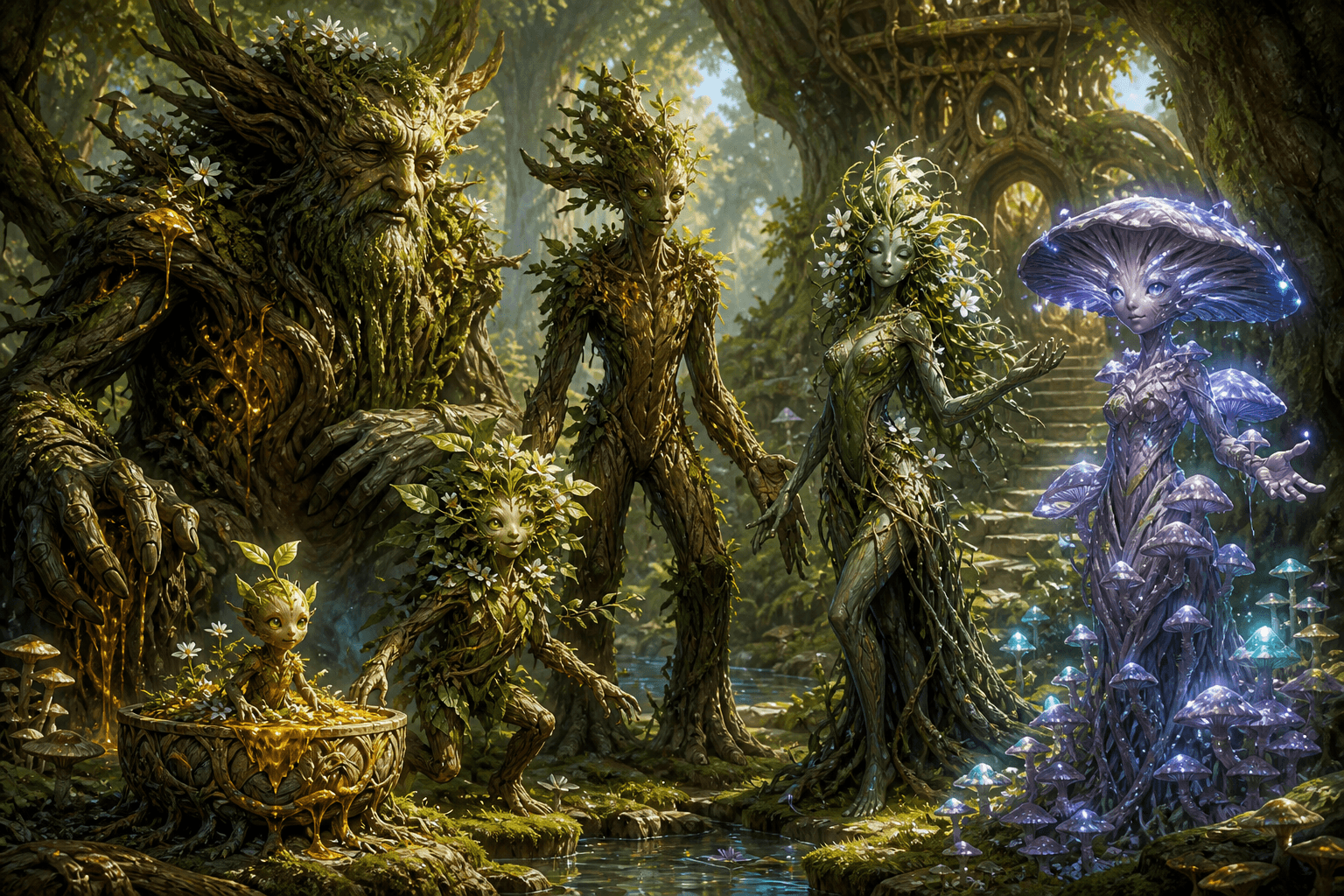 Forest-Folk (Tree-Kin)